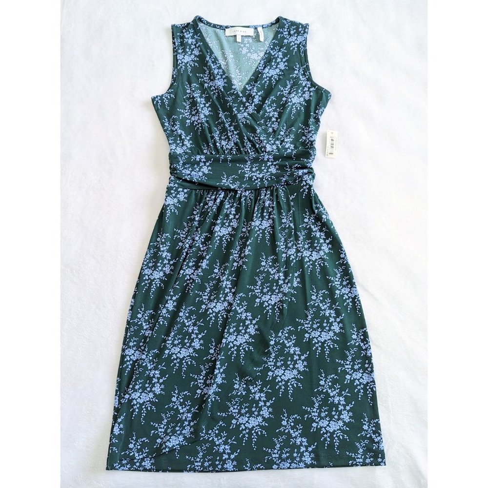 Lark & Ro sleeveless fit & flare dress, size 2